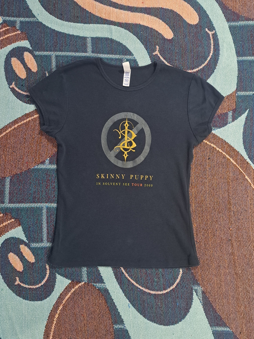 🌈WOMEN'S SKINNY PUPPY BAND TEE-S